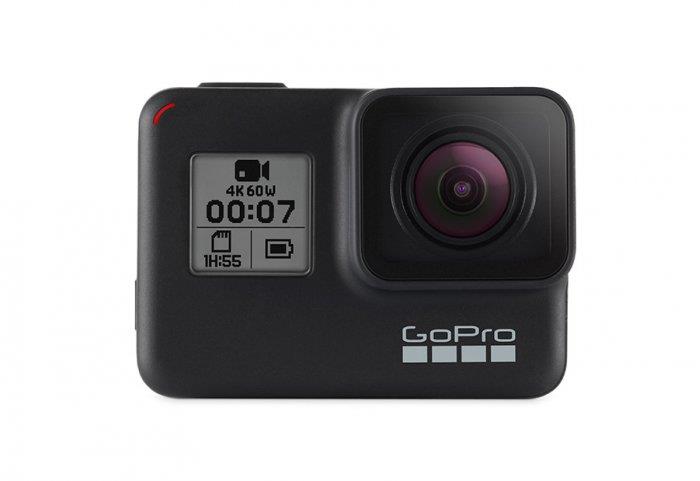GOPRO Go Pro Hero 7 12 mpx video 1082 p funzioni Wi-Fi e GPS nero